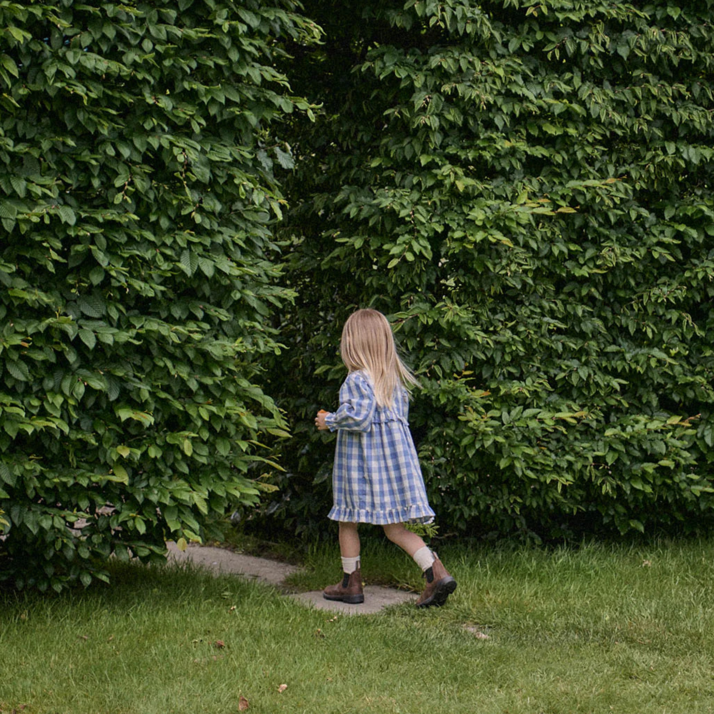 Nora Dress - Bluebelle Check