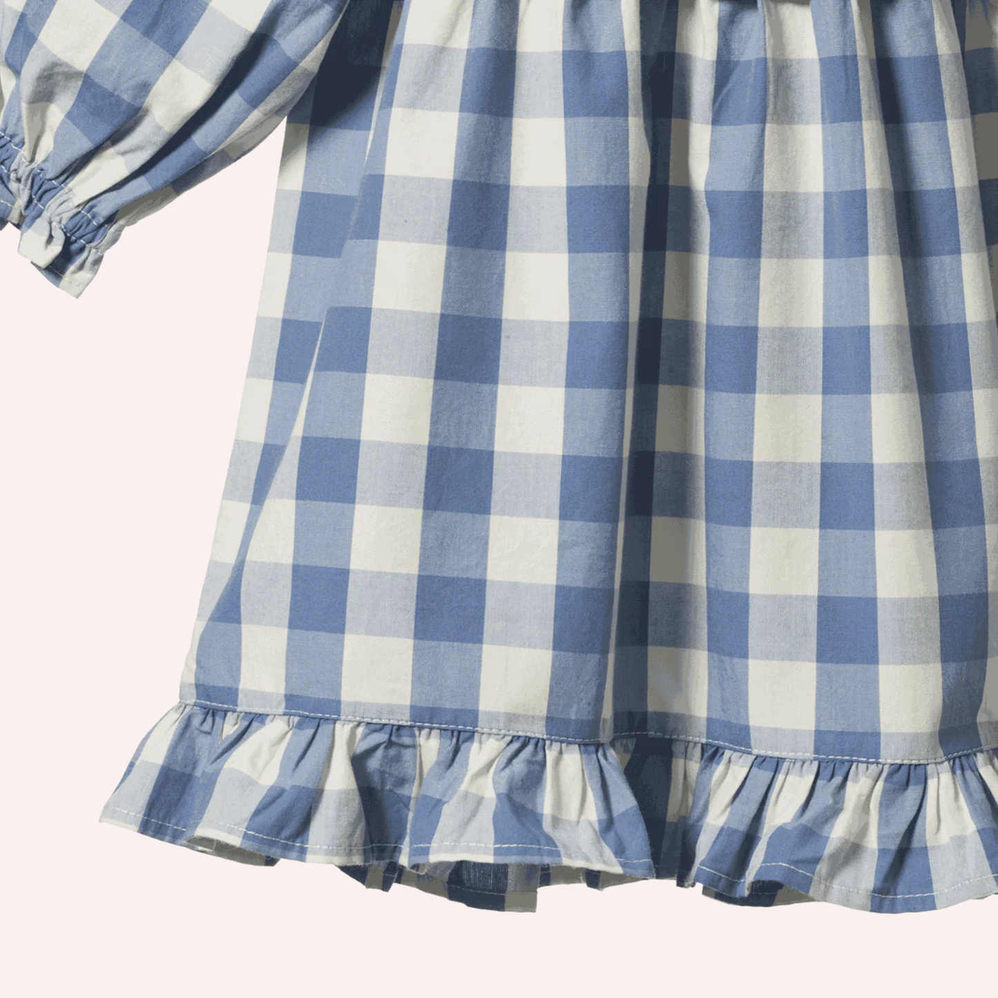 Nora Dress - Bluebelle Check
