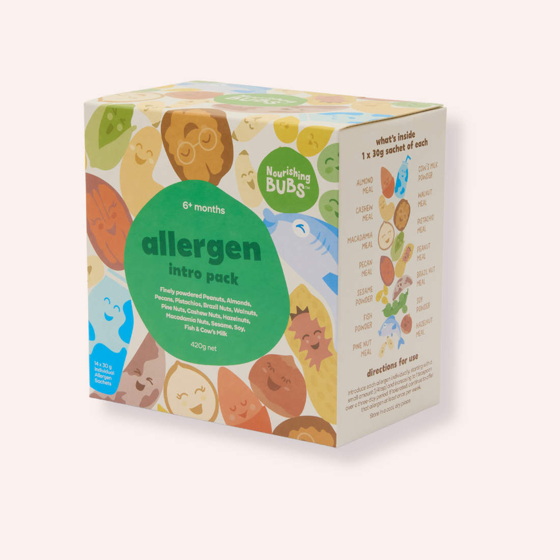 Nourishing Bubs - Allergen Intro Pack