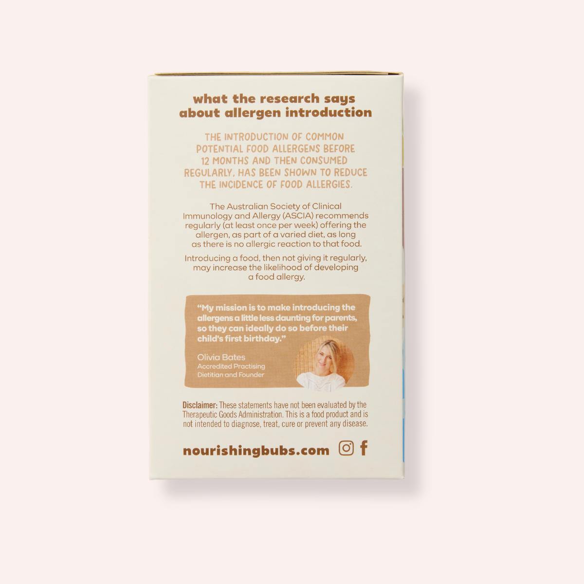 Nourishing Bubs - Allergen Intro Pack