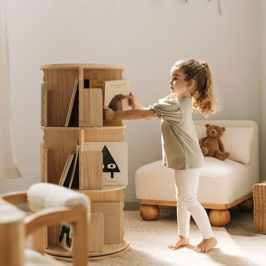 Malo Rotating Bookshelf