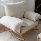 Jolie Rocker & Ottoman - Cream by Nuage Interiors | the memo – The Memo