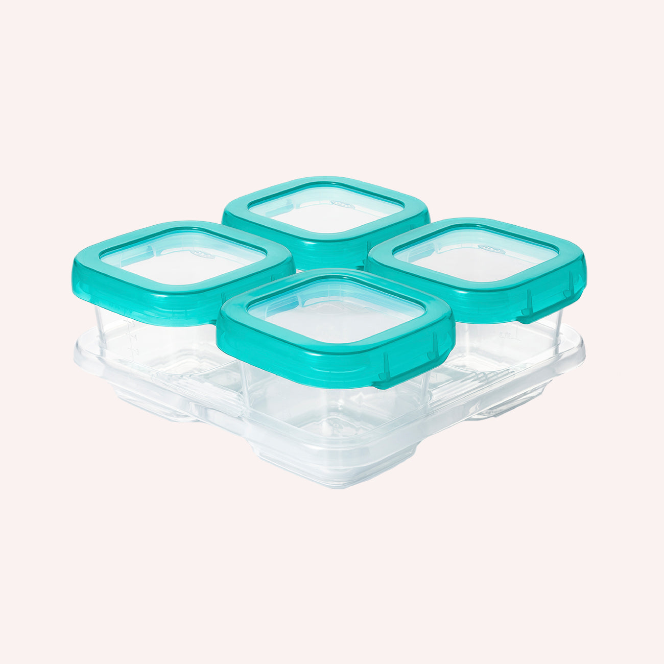 OXO Tot - Baby Blocks Freezer Storage Containers - 4pack - Teal