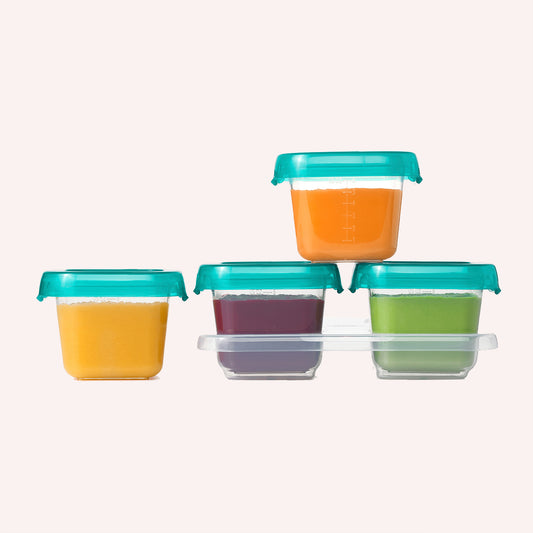 OXO Tot - Baby Blocks Freezer Storage Containers - 4pack - Teal