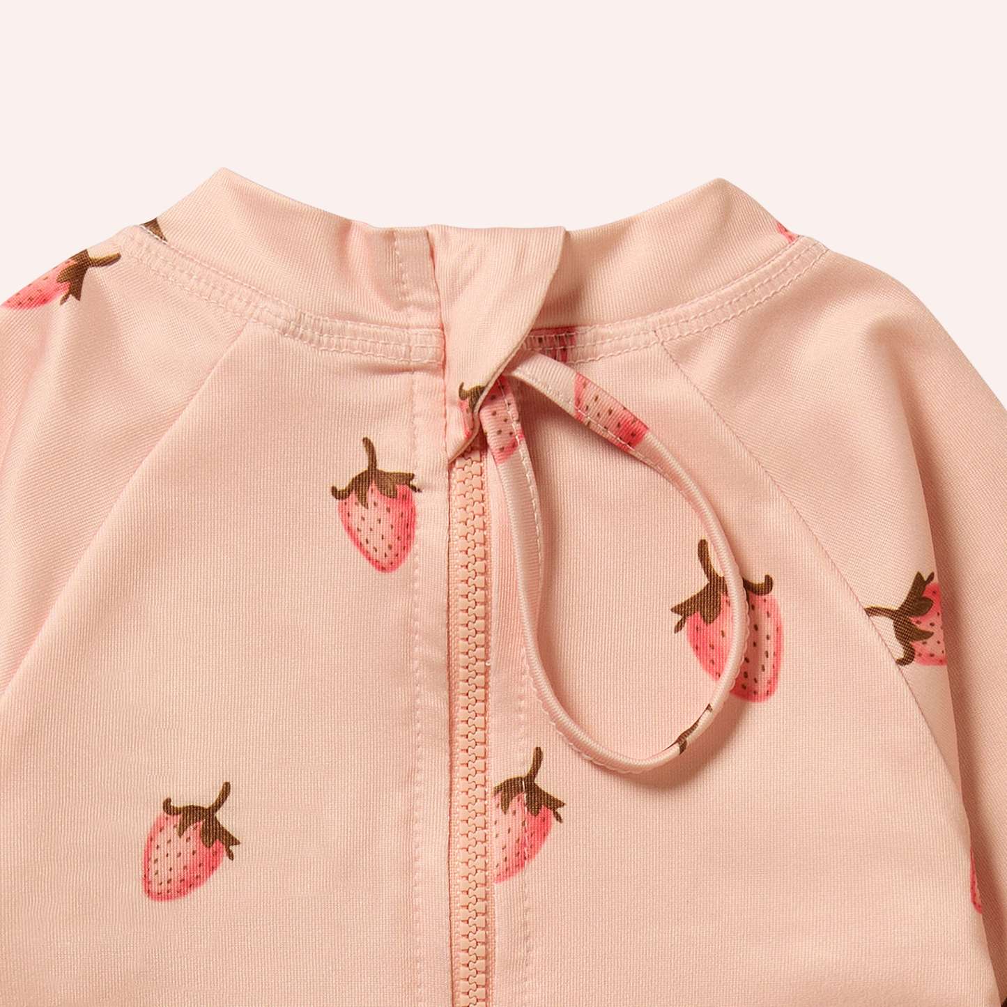 One Piece Boyleg Swimsuit - Strawberry Kisses