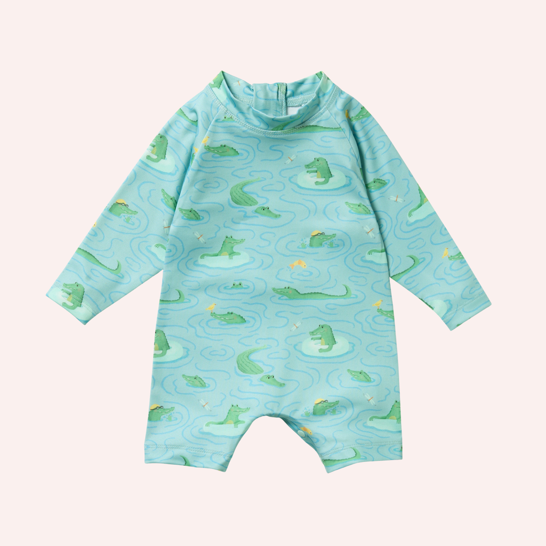 One Piece Boyleg Swimsuit - Sunny Scales