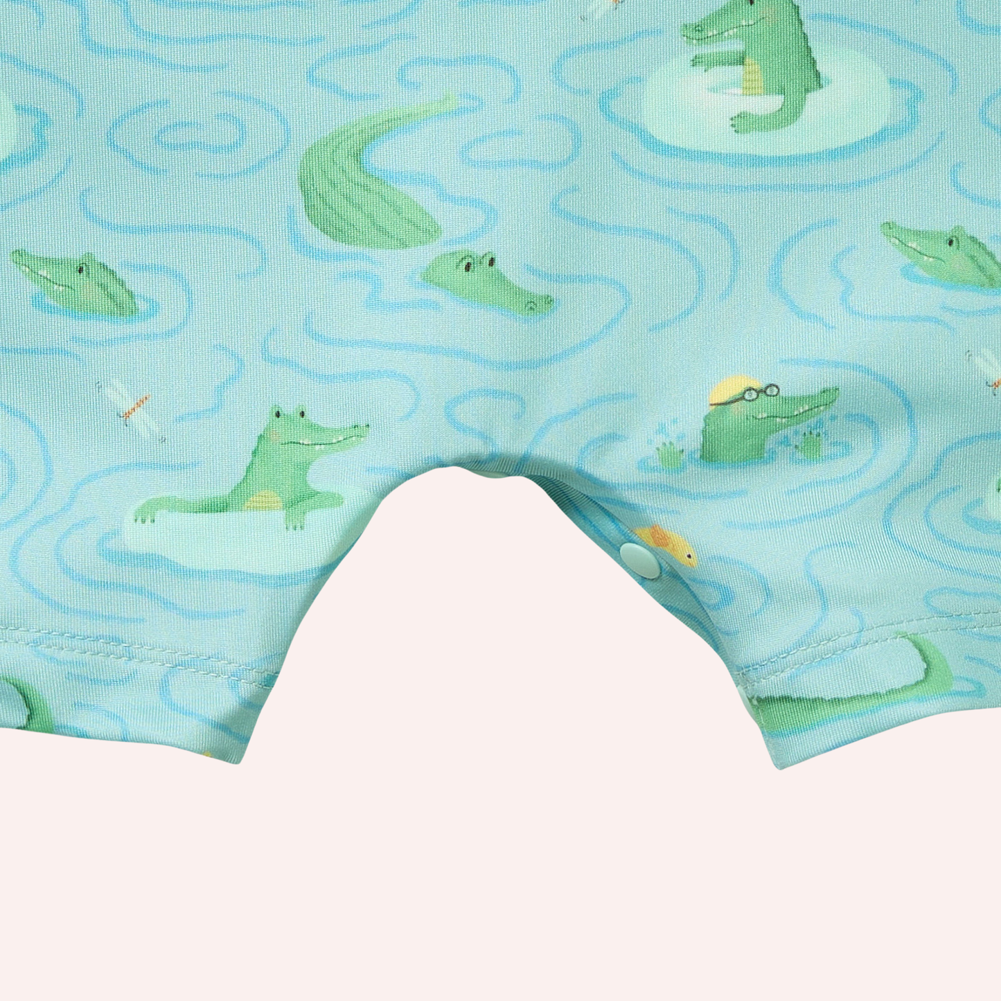 One Piece Boyleg Swimsuit - Sunny Scales