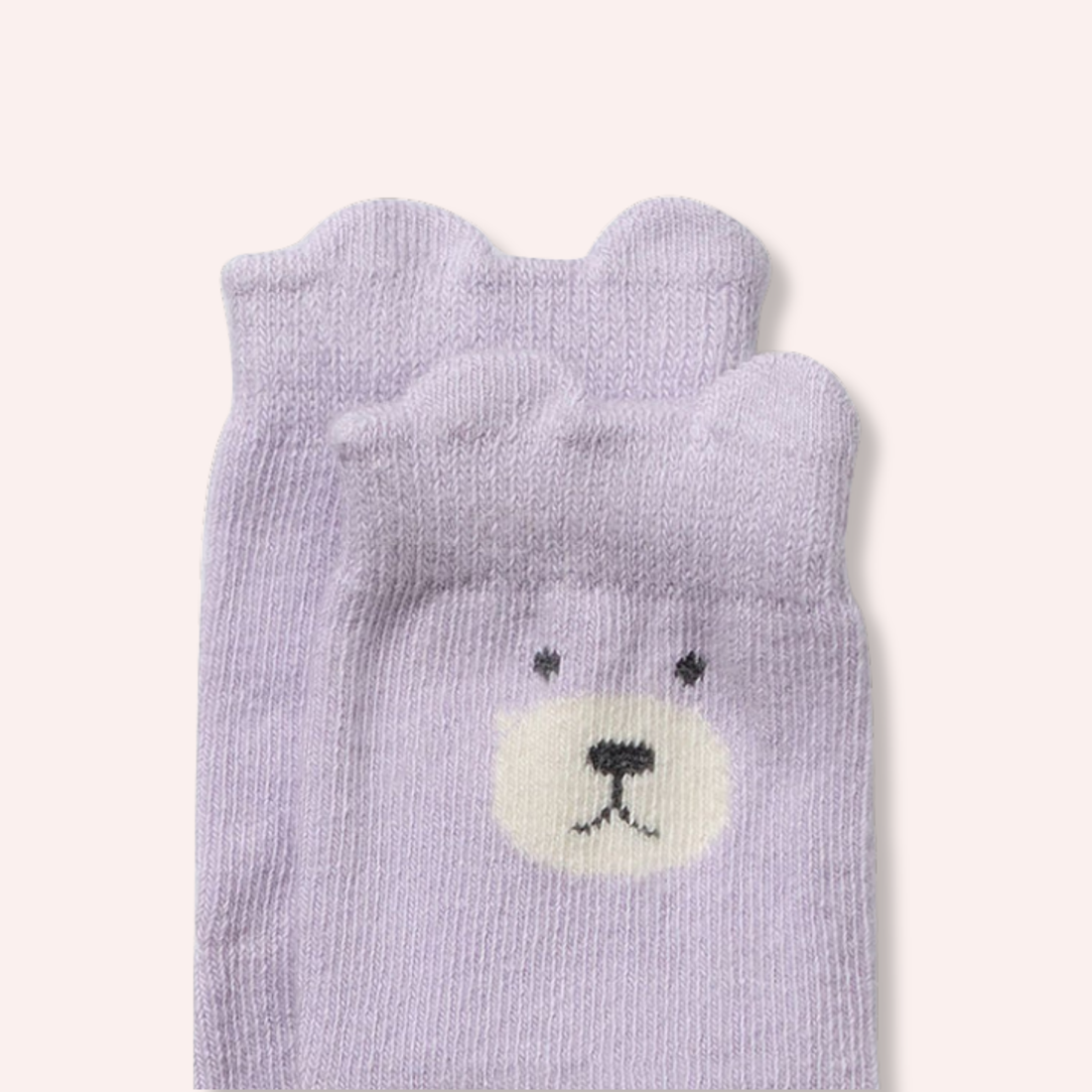 Organic 4 Pack Baby Socks - Plum, Strawberry Cream, Lilac, Buttermilk