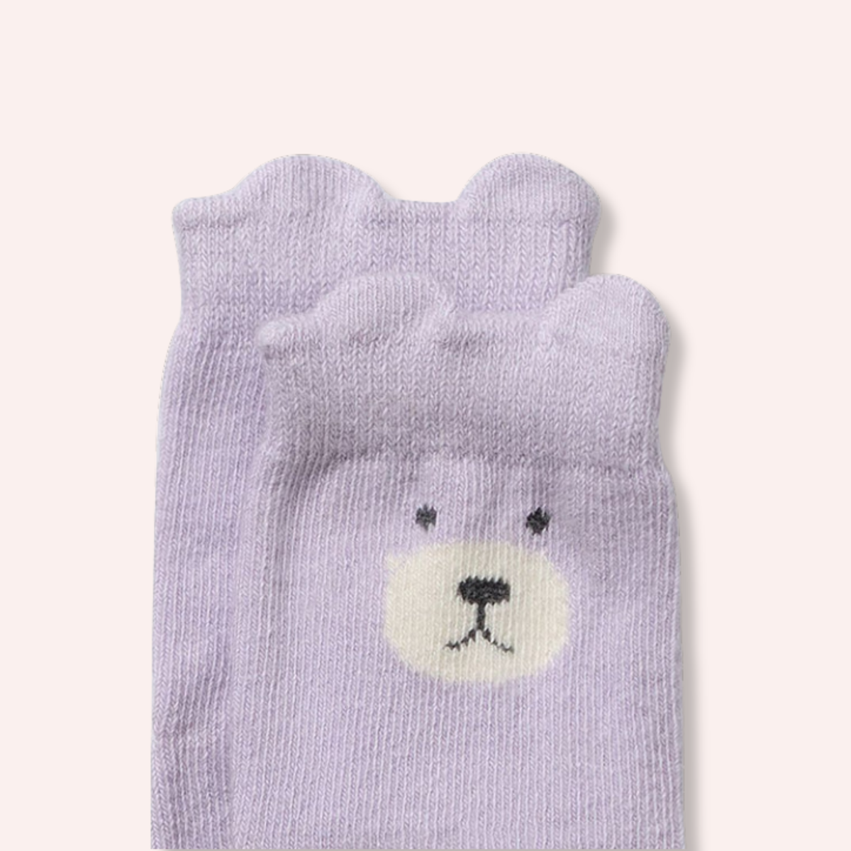 Organic 4 Pack Baby Socks - Plum, Strawberry Cream, Lilac, Buttermilk