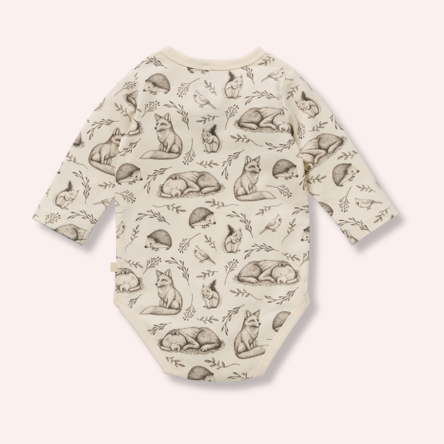 Organic Bodysuit - Foxglove Forest