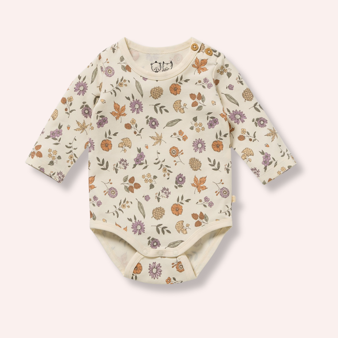 Organic Bodysuit - Maple Glow