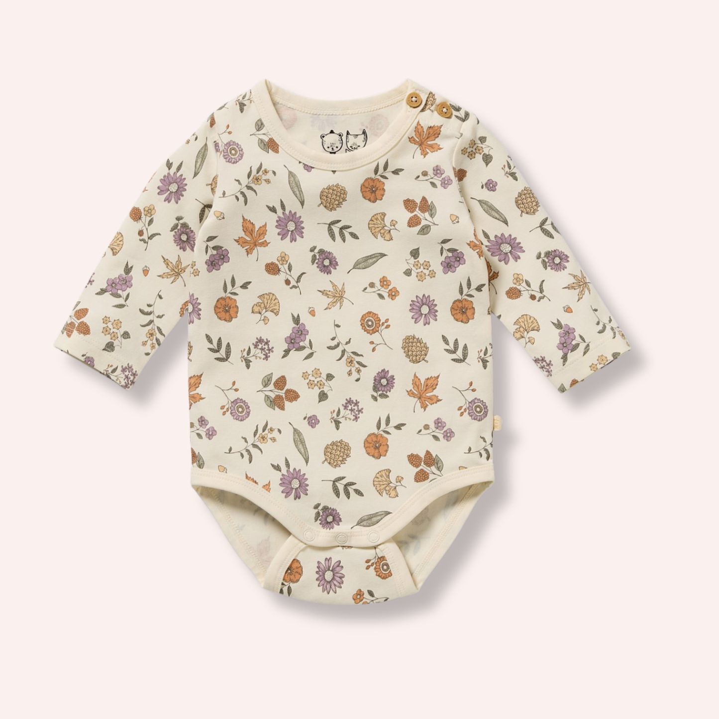 Organic Bodysuit - Maple Glow
