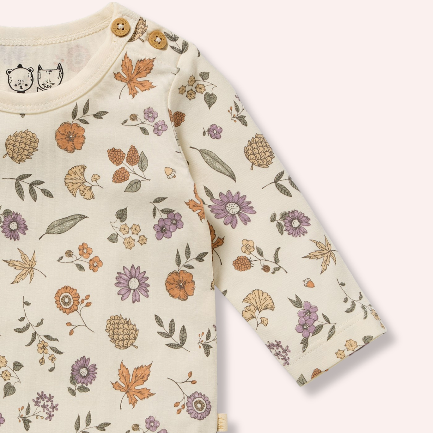 Organic Bodysuit - Maple Glow