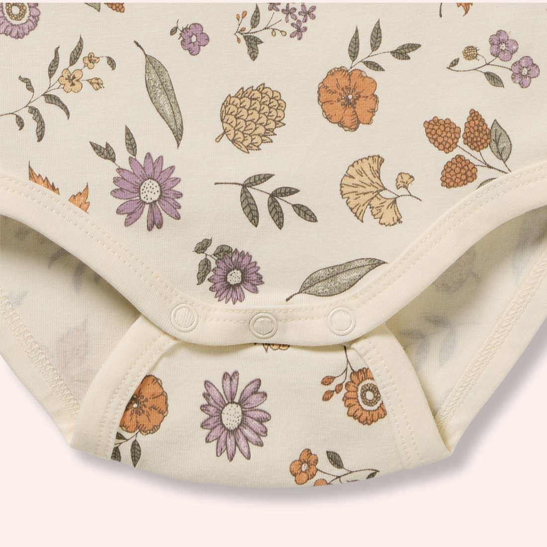 Organic Bodysuit - Maple Glow