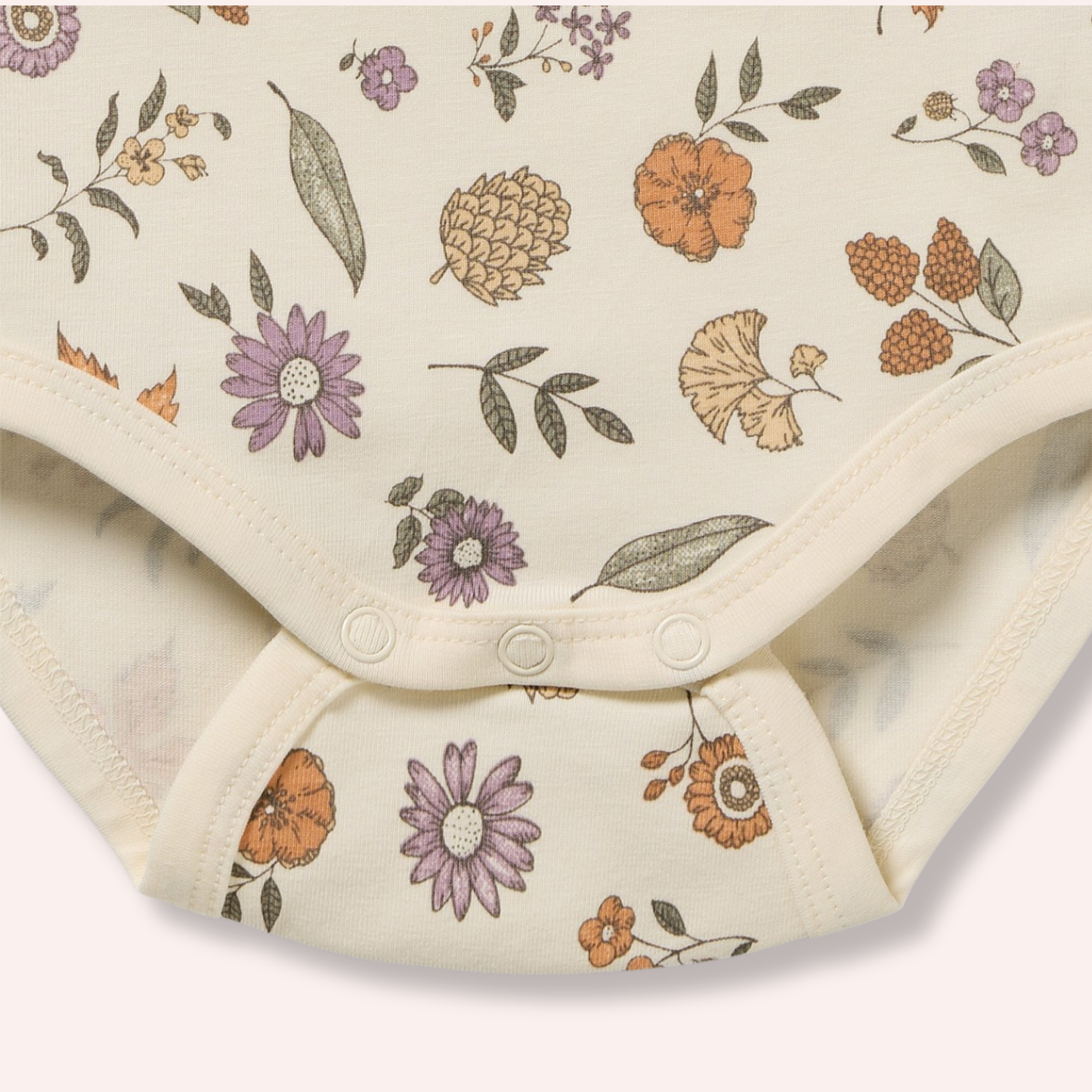 Organic Bodysuit - Maple Glow