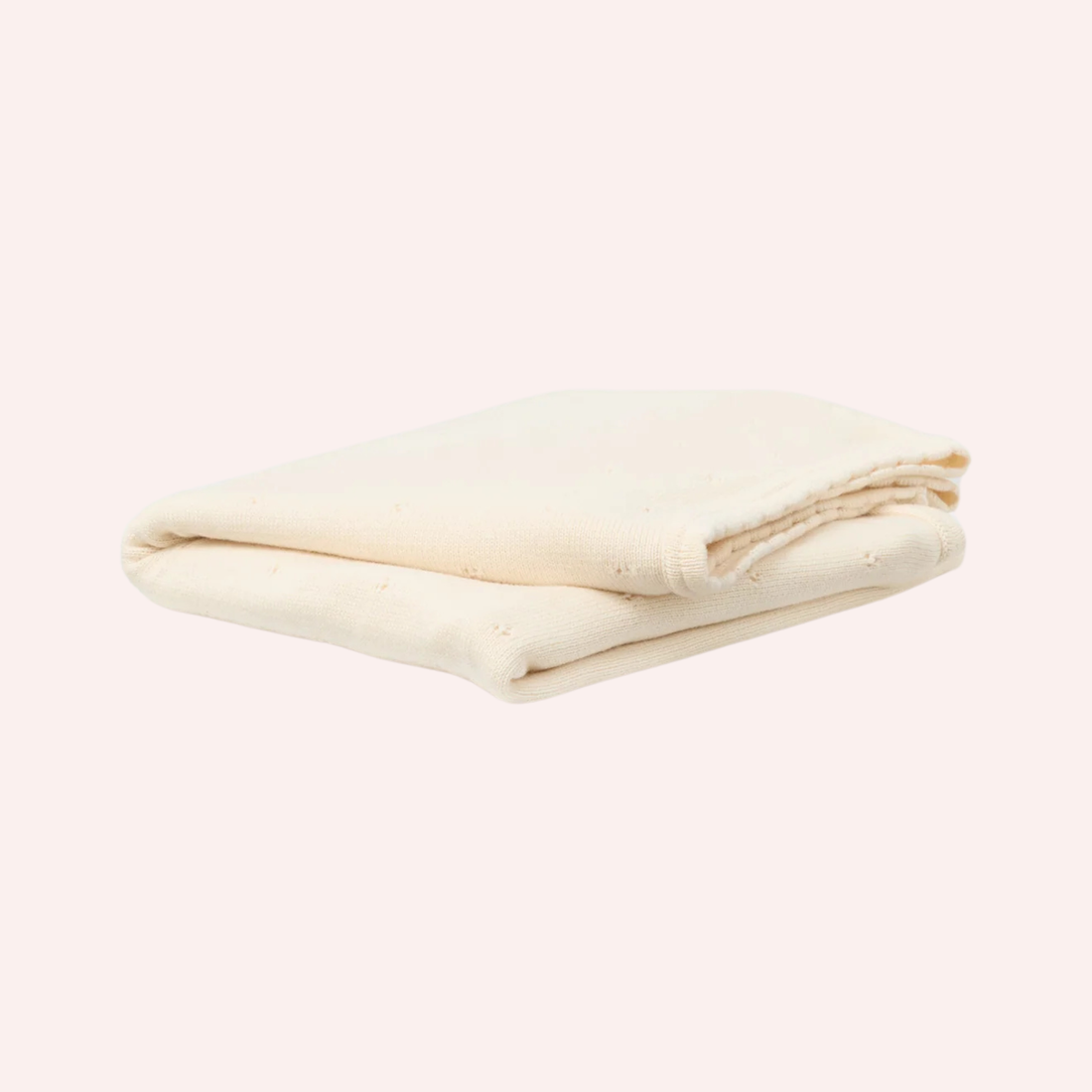 Organic Cotton Pointelle Blanket