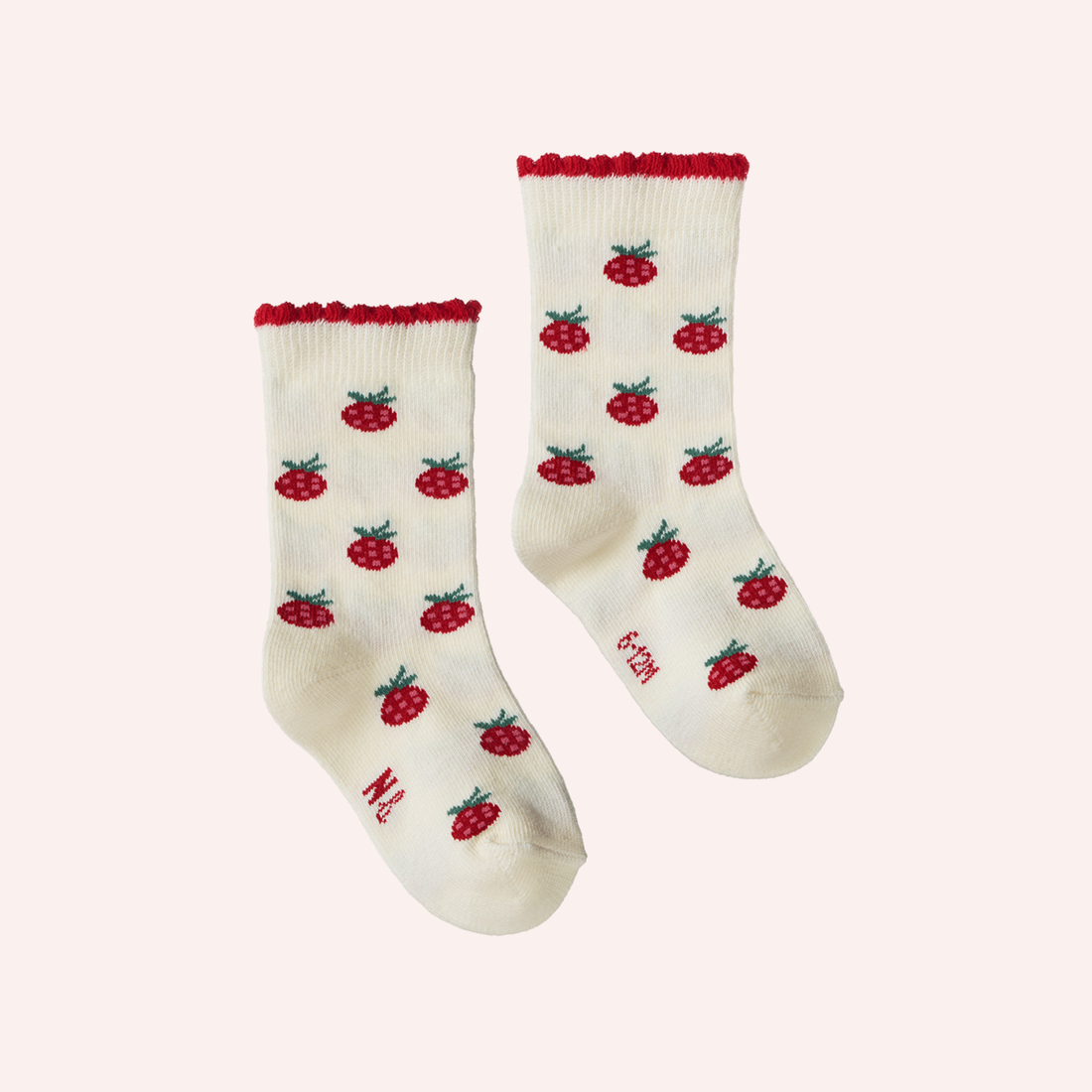Organic Cotton Socks - Raspberries