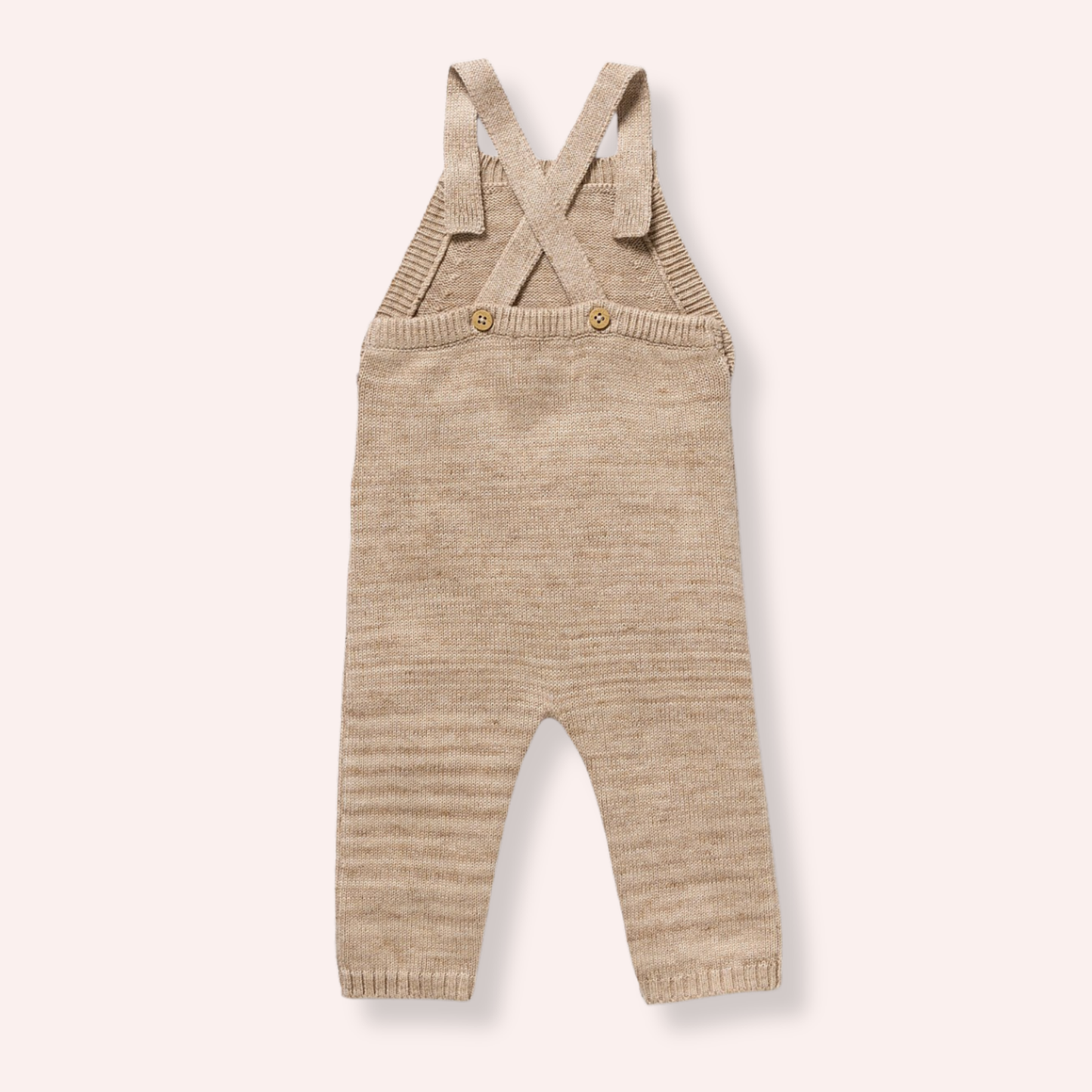 Organic Knitted Overall - Sandstone