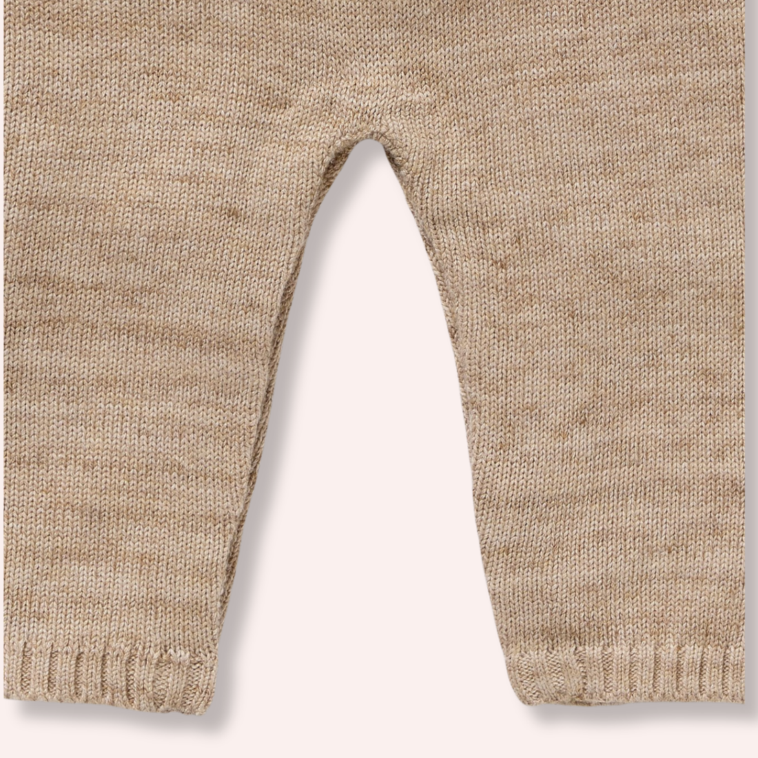 Organic Knitted Overall - Sandstone