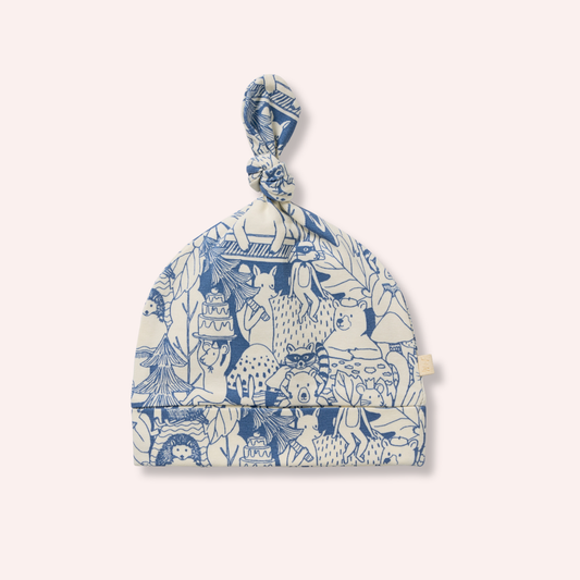 Organic Knot Hat - Woodland Adventures