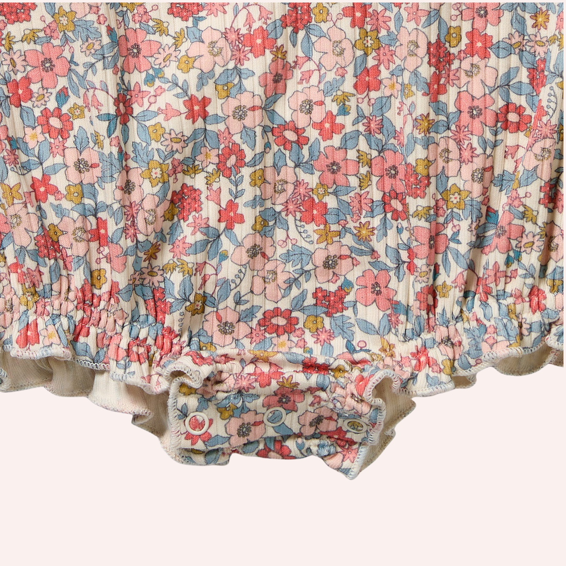 Organic Playsuit - Summer Bloom