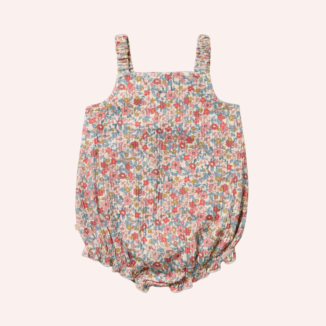 Organic Playsuit - Summer Bloom