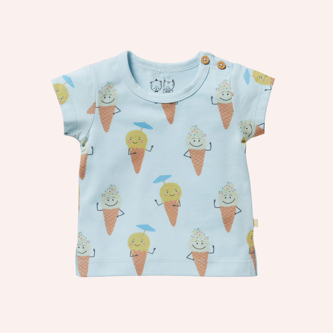 Organic Tee - Frosty Friends