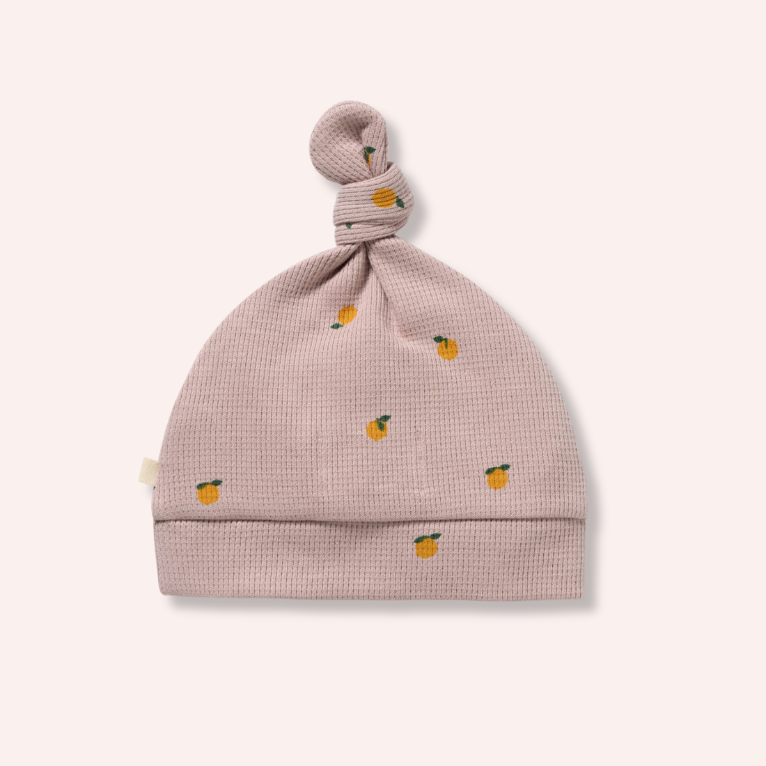 Organic Waffle Knot Hat - Mini Mando