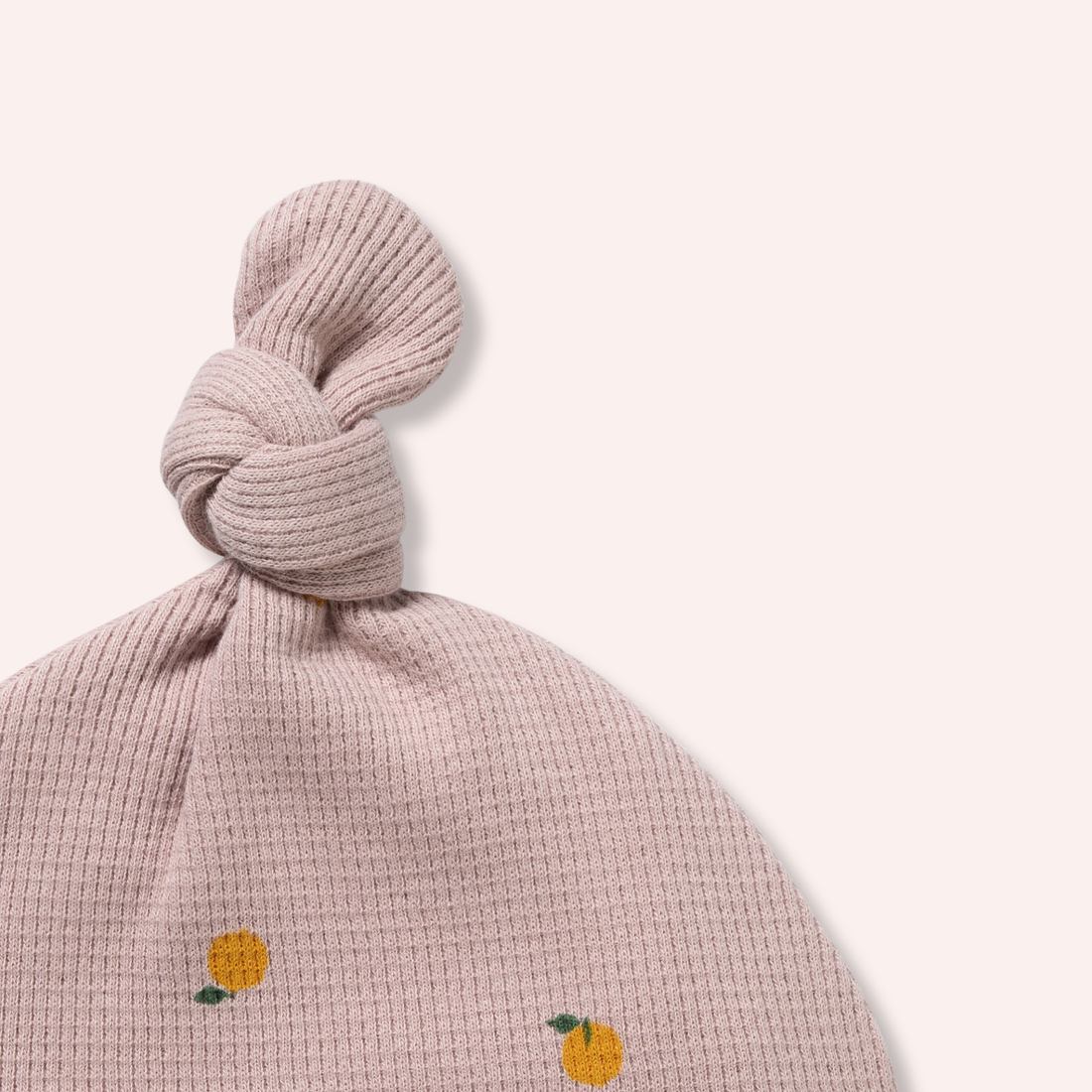 Organic Waffle Knot Hat - Mini Mando
