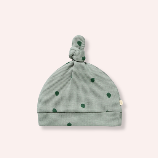 Organic Waffle Knot Hat - Tumbletwig