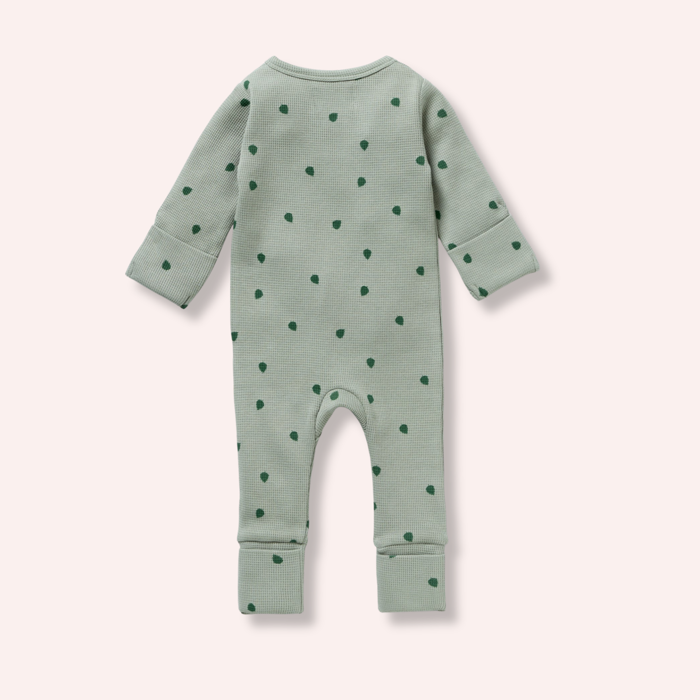 Organic Waffle Zipsuit - Tumbletwig