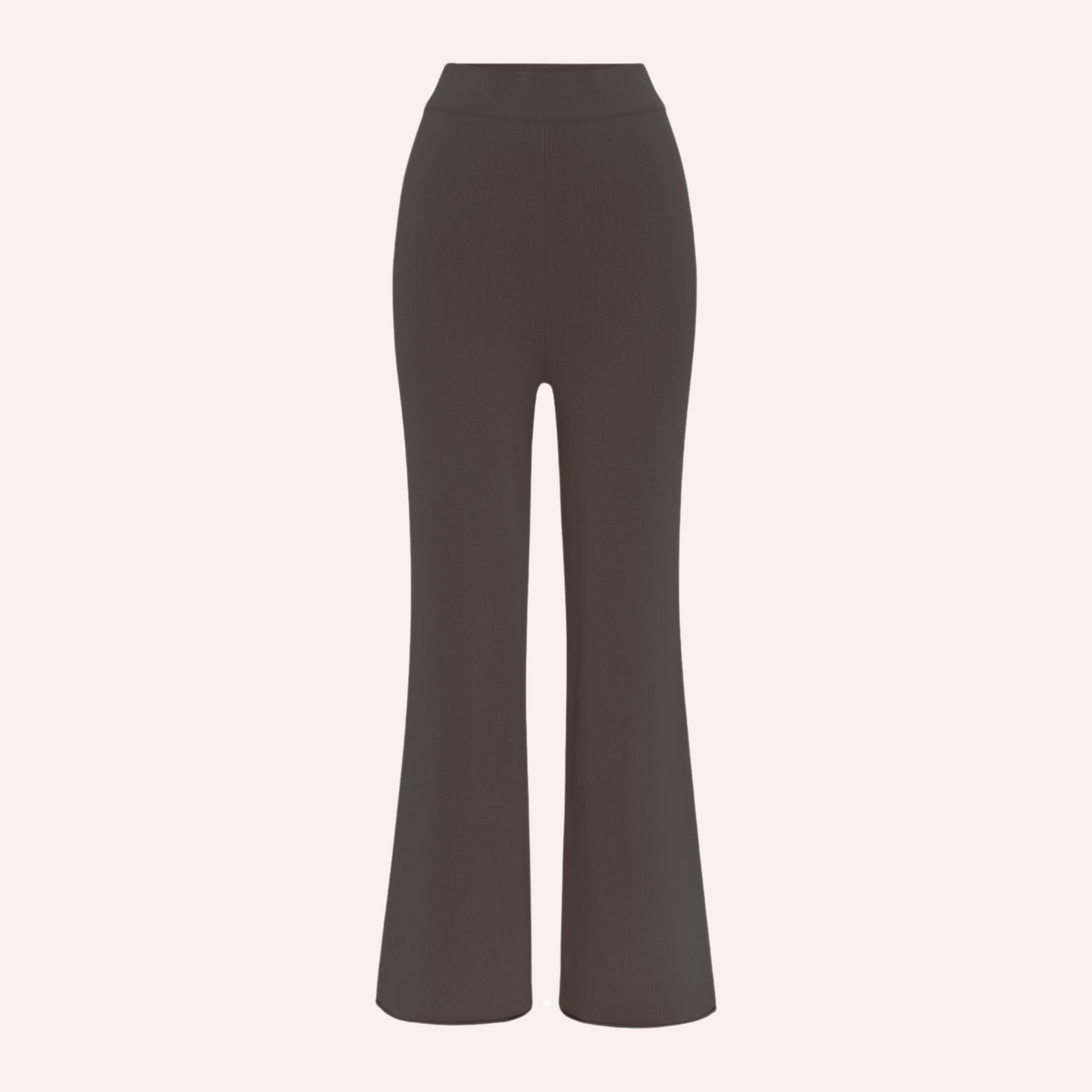 Organic Cotton Knit Pant Chocolate
