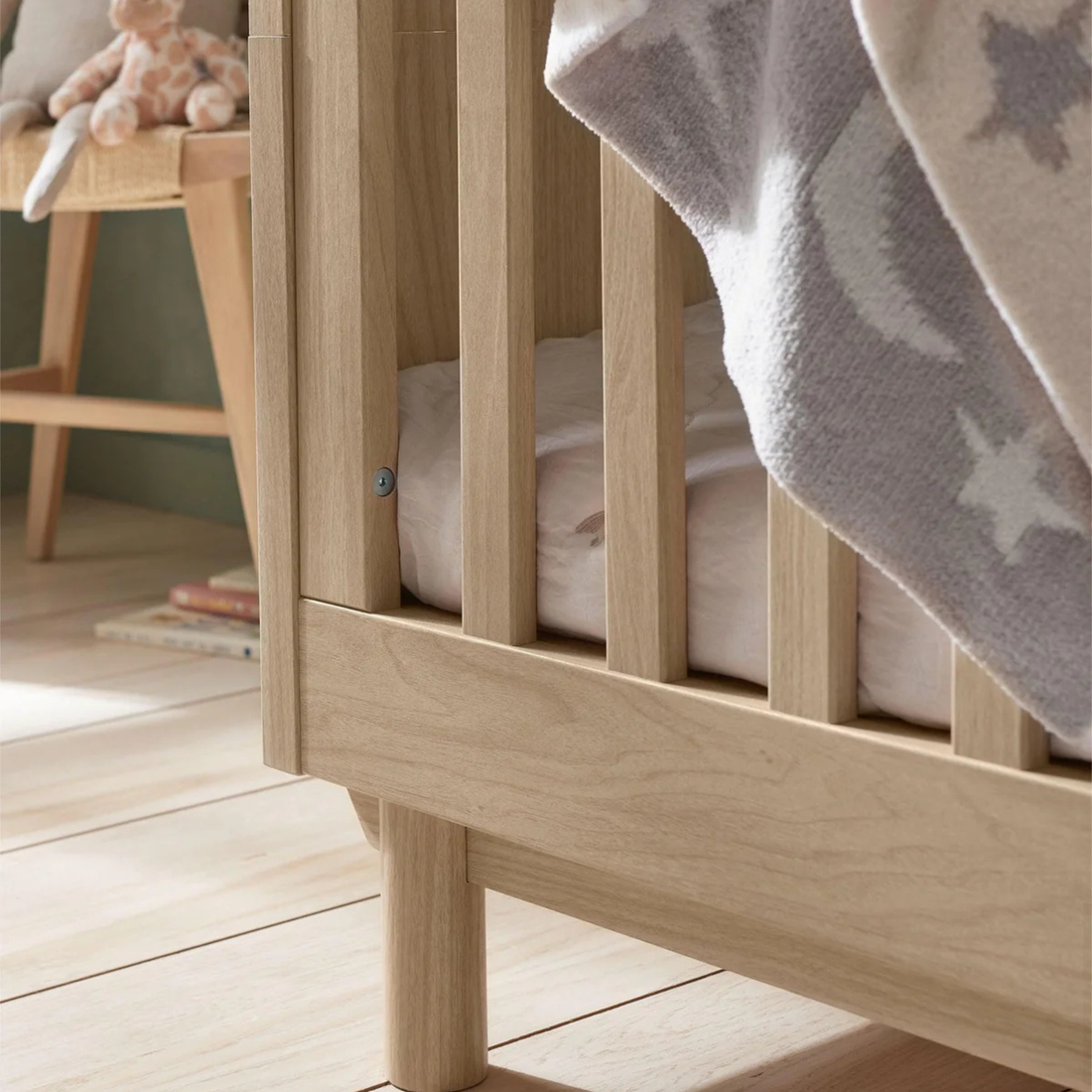 Oska Cotbed - Light Oak