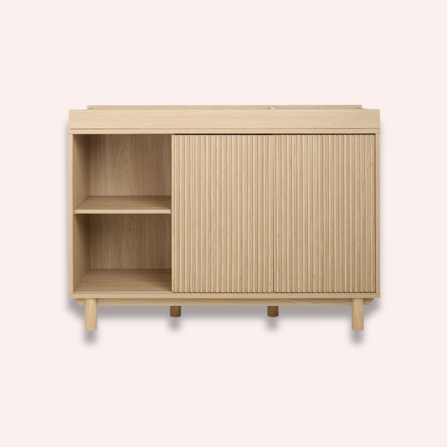 Oska Dresser/Changetable Wide - Light Oak