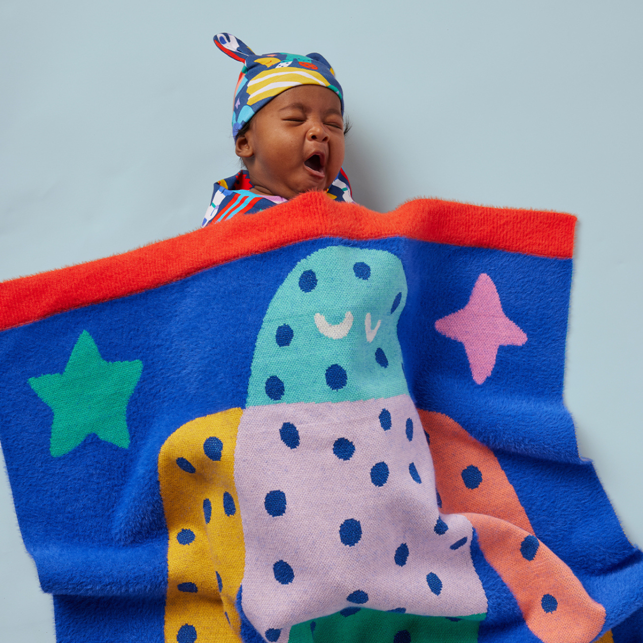 Baby Blanket - Rocket Ride