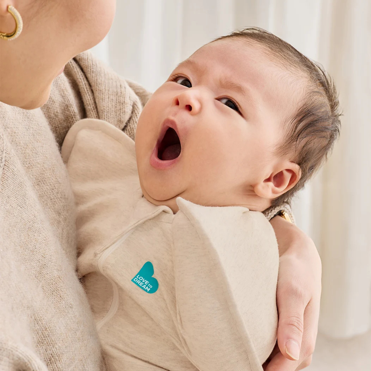 Stage 1 Swaddle Up 1.0TOG Stretch Cotton - Oatmeal