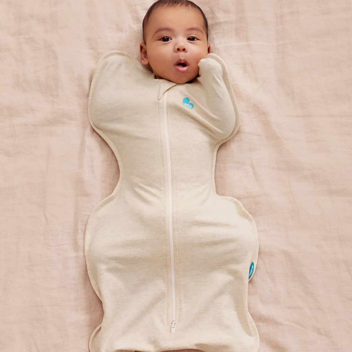 Stage 1 Swaddle Up 1.0TOG Stretch Cotton - Oatmeal
