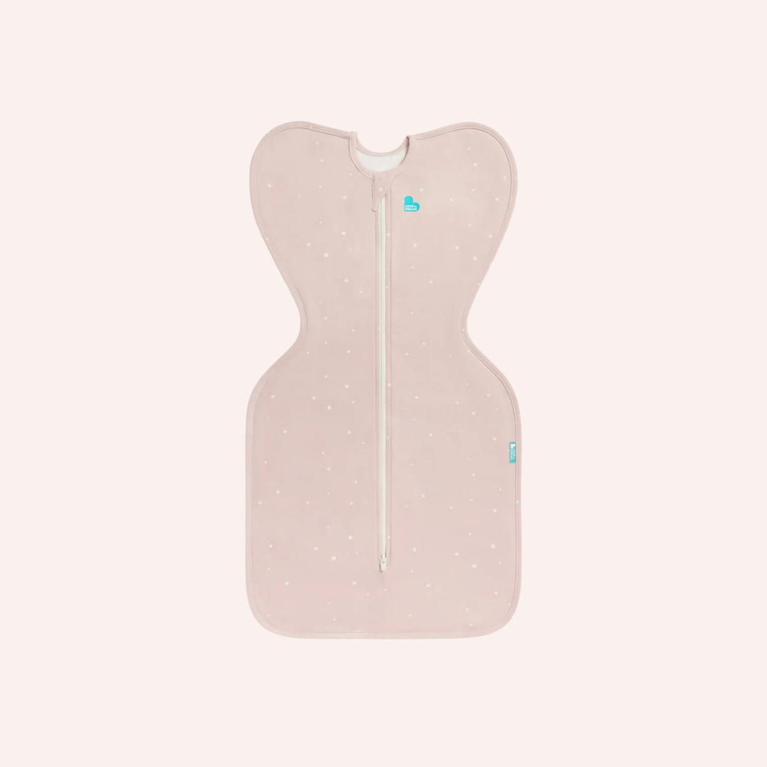 Stage 1 Swaddle Up 1.0TOG Stretch Cotton - Twinkle Powder Pink