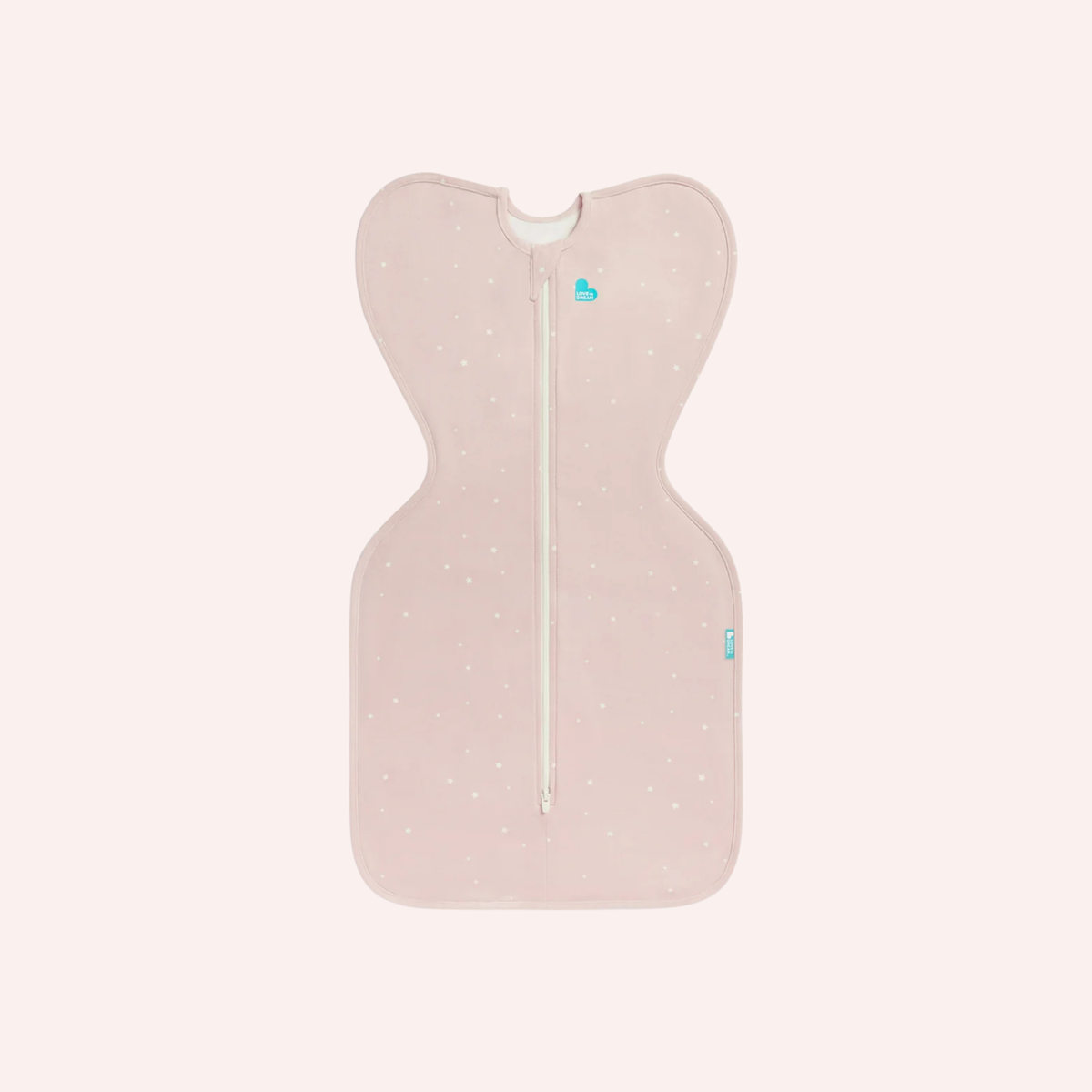Stage 1 Swaddle Up 1.0TOG Stretch Cotton - Twinkle Powder Pink