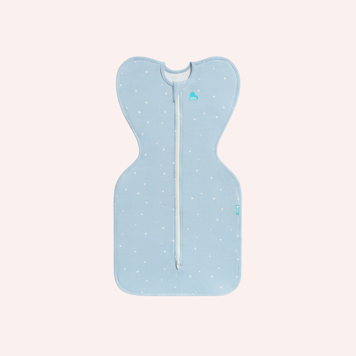 Stage 1 Swaddle Up 1.0TOG Stretch Cotton - Twinkle Powder Blue