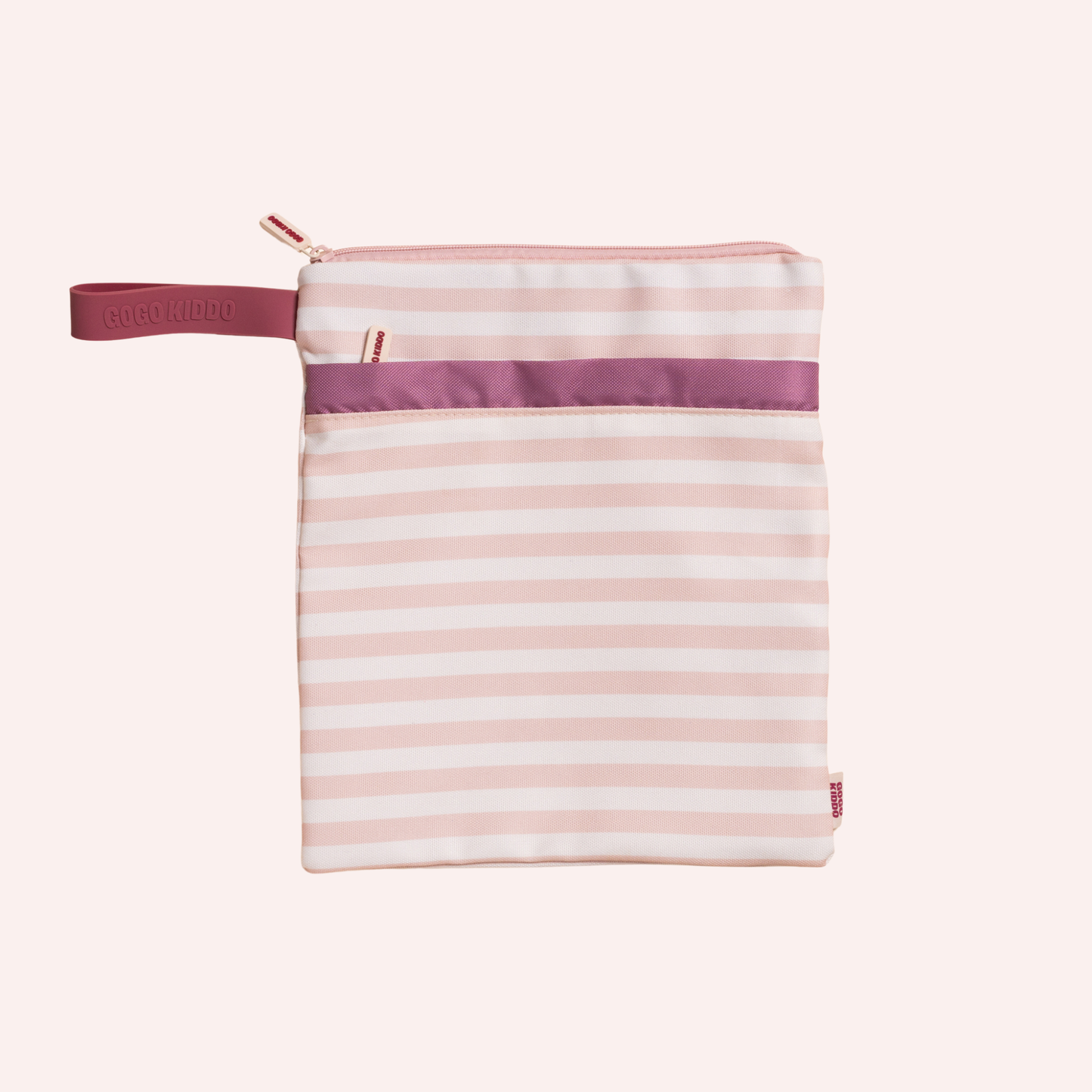 When You Need It Wet Bag - Neutral Stripe
