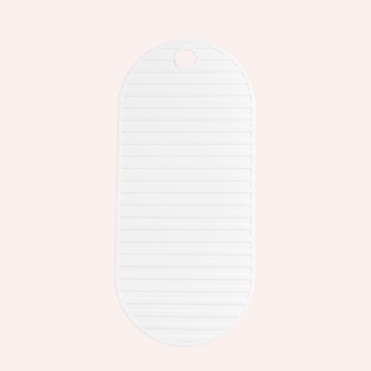 Very Clever Non-Slip Bath Mat - White