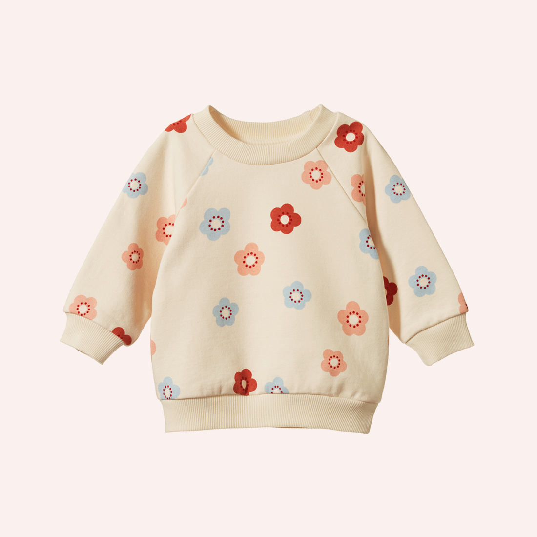 Emerson Sweater - Flora Stamp Print