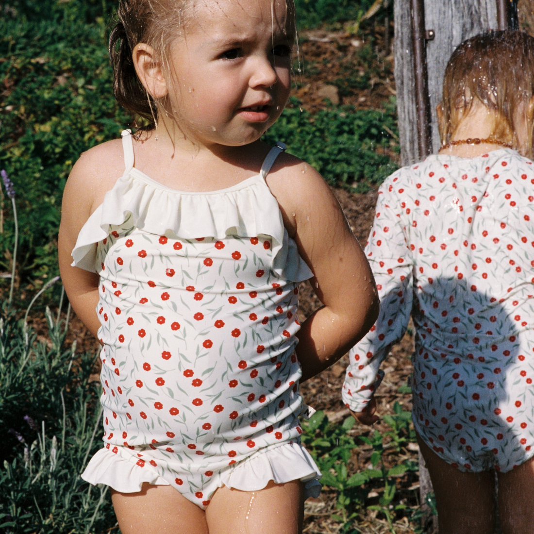 Frill Swimsuit - Joiette Print