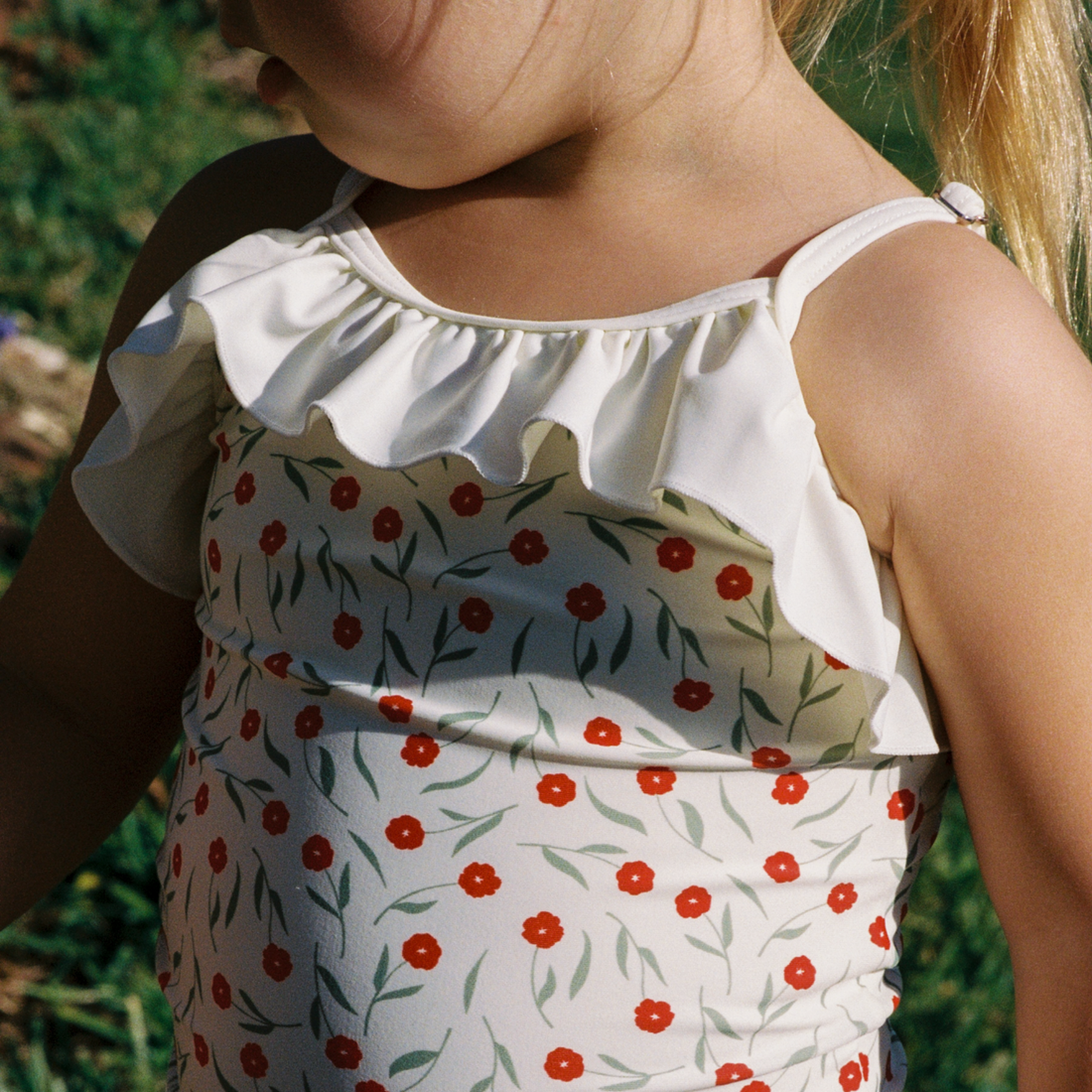 Frill Swimsuit - Joiette Print