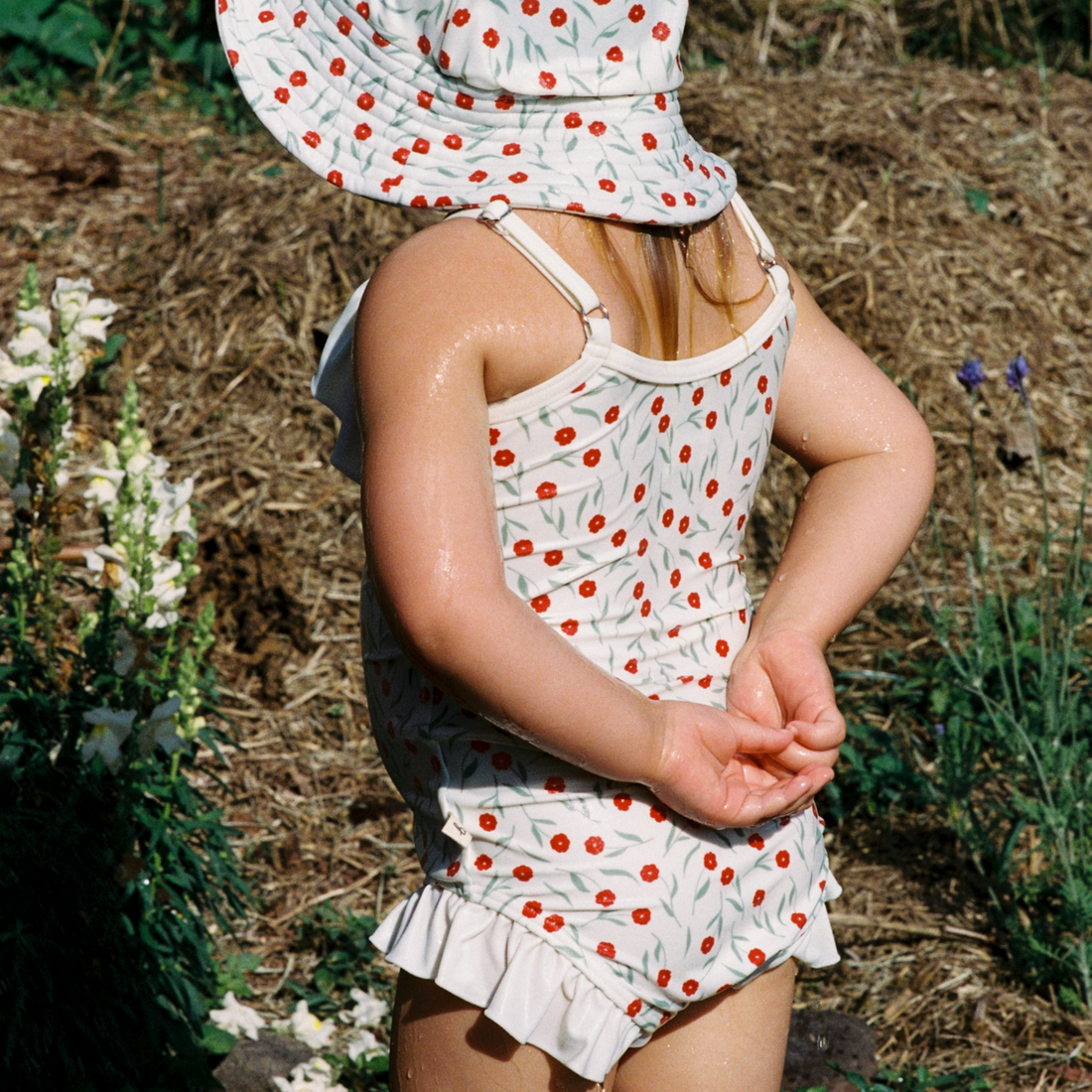Frill Swimsuit - Joiette Print