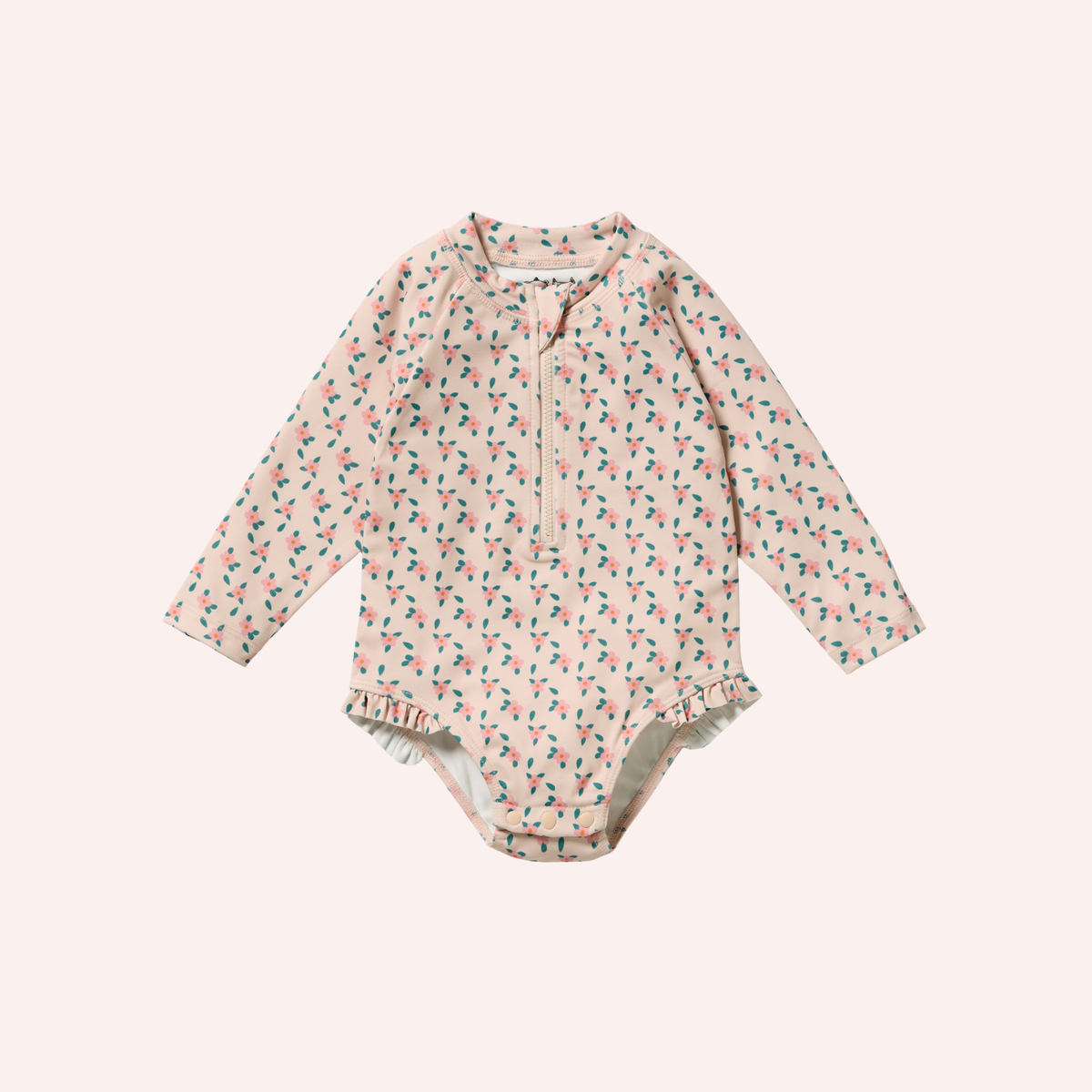 Long Sleeved Swimsuit - Little Blossom