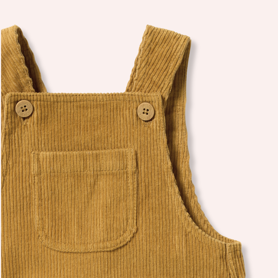 Organic Cord Overall - Amber Glow