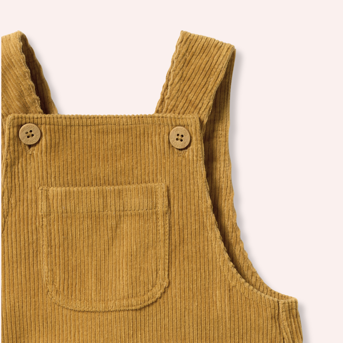 Organic Cord Overall - Amber Glow