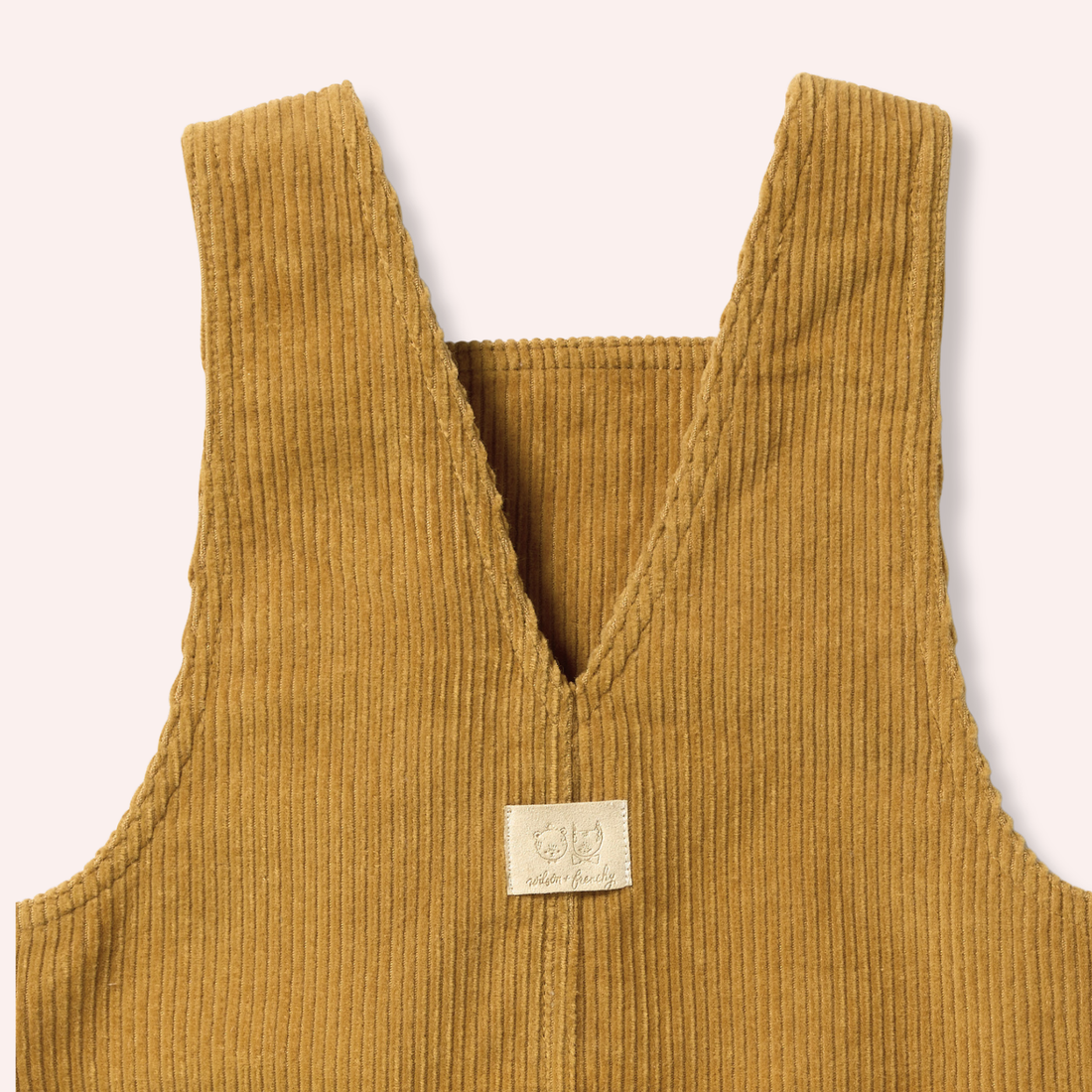 Organic Cord Overall - Amber Glow